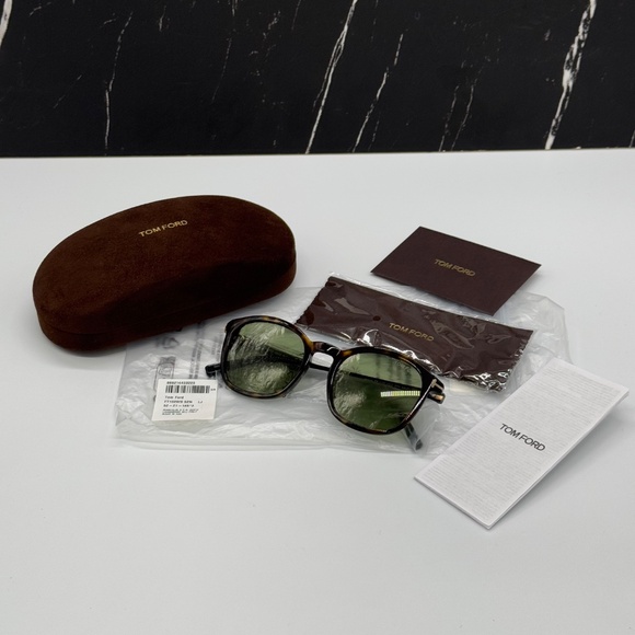 NEW TOM FORD TF1020 ECO 52N UNISEX ROUND SUNGLASSES TOM FORD JAYSON FT1020/S main image 5